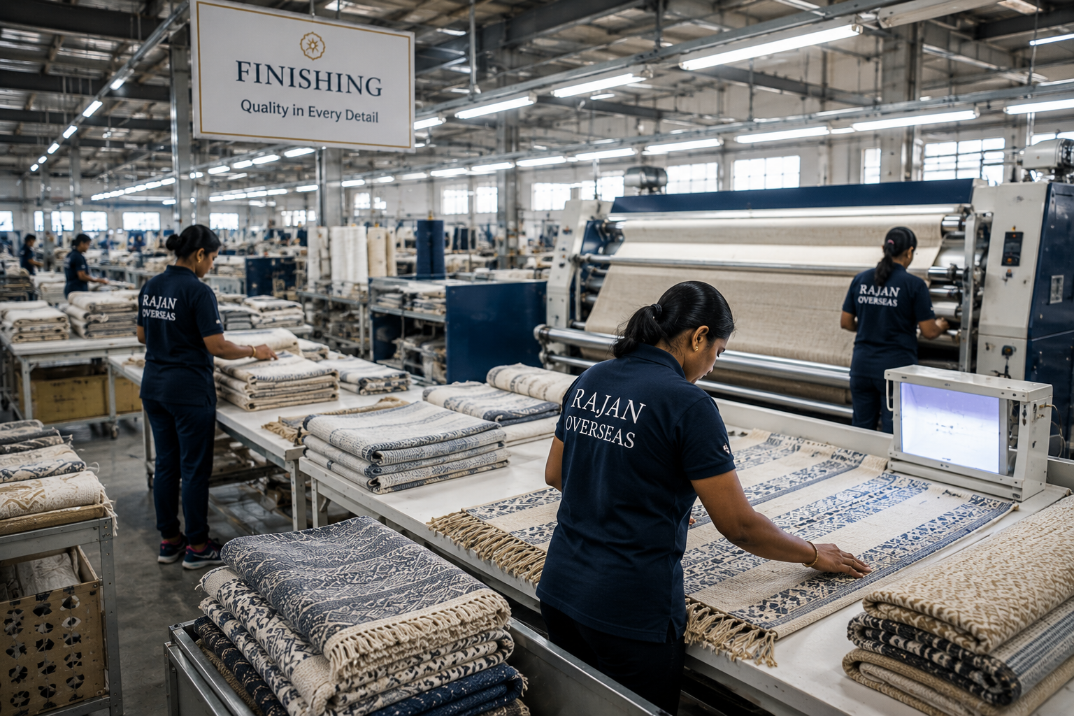 Textile finishing